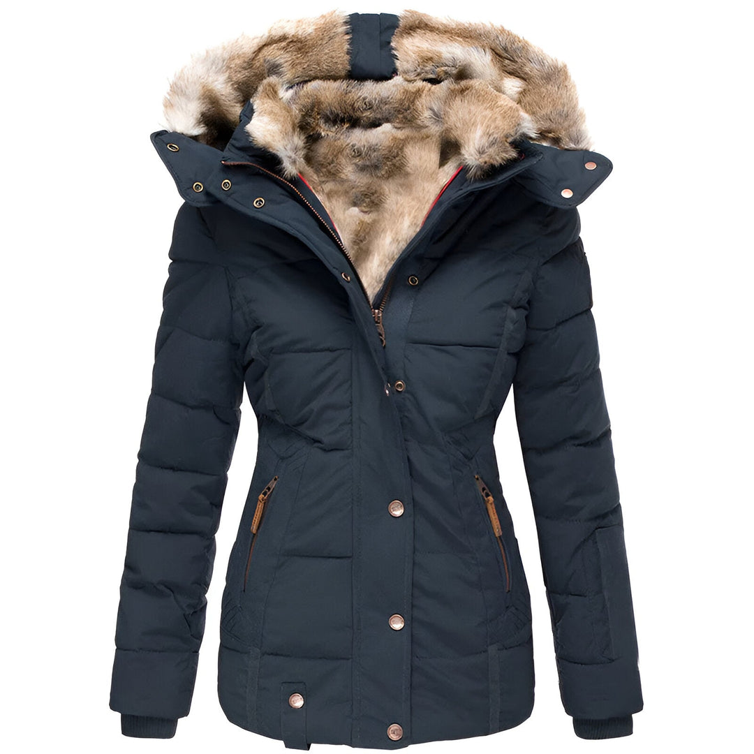 Annamarie | Quilted Hooded Coat