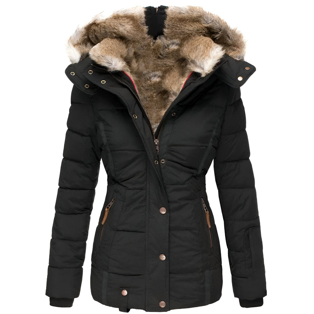 Annamarie | Quilted Hooded Coat