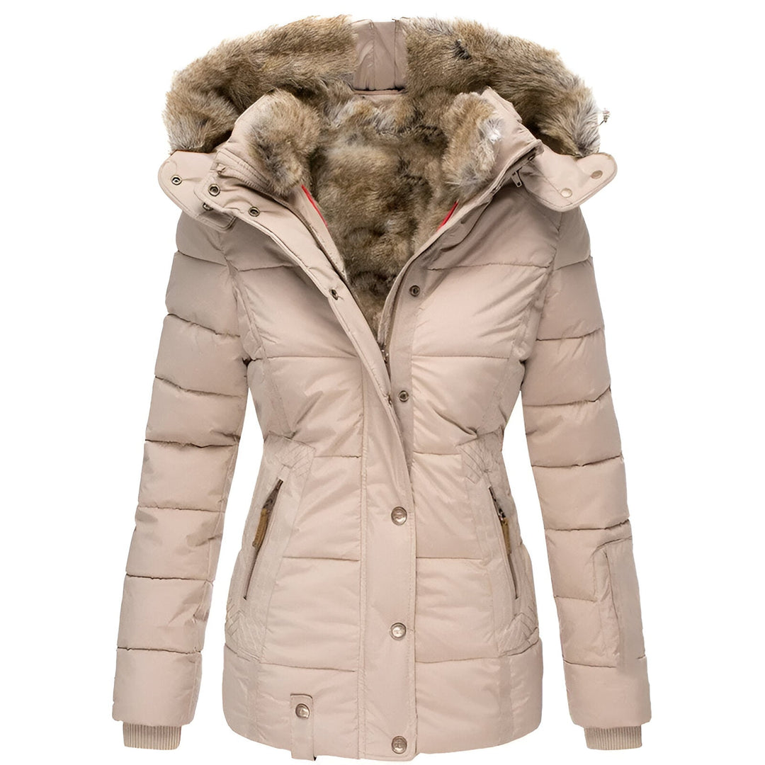 Annamarie | Quilted Hooded Coat