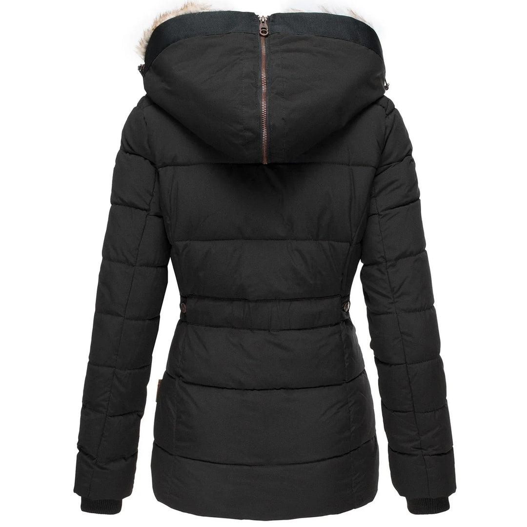 Annamarie | Quilted Hooded Coat