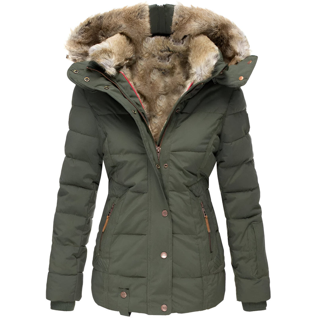 Annamarie | Quilted Hooded Coat