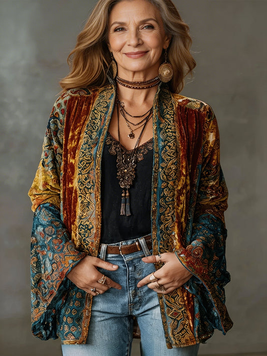 Angelita | Printed Kimono Jacket
