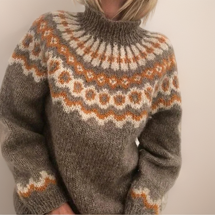 Sylvia | Relaxed Roll Neck Jumper