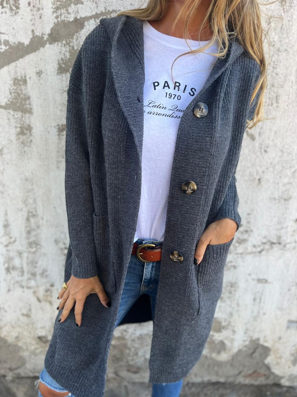 Giselle | Long Knitted Cardigan