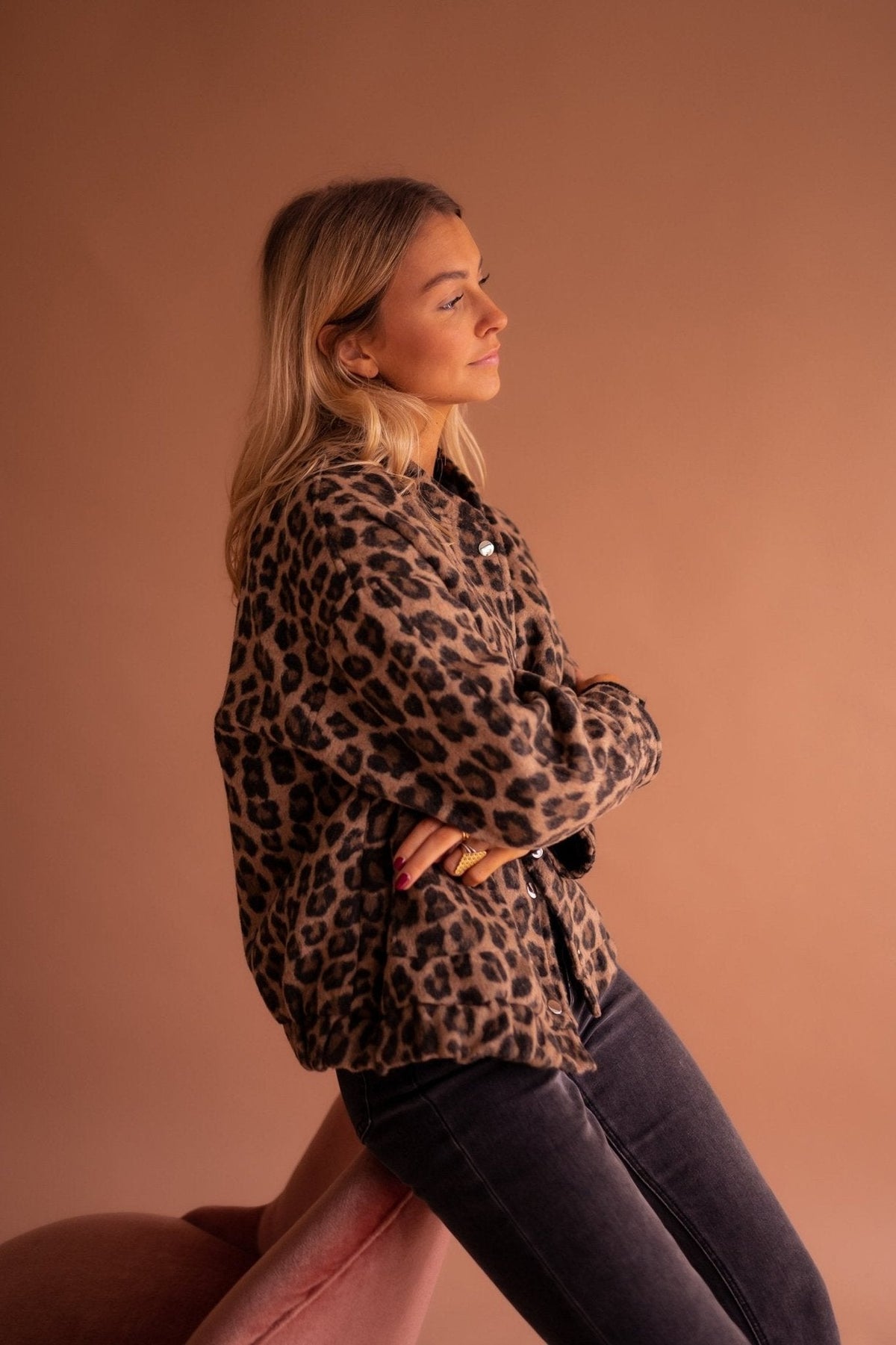 Francie | Leopard Print Jacket