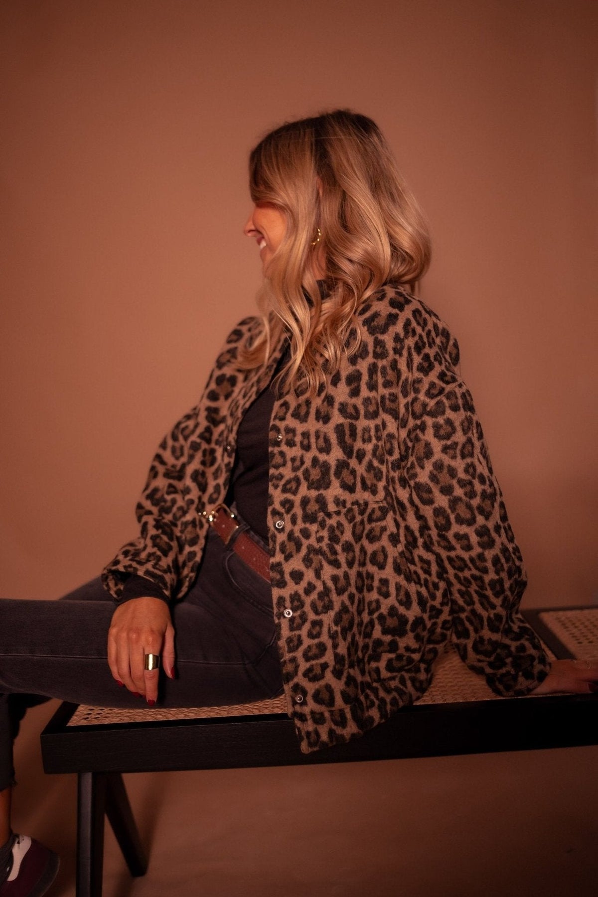 Francie | Leopard Print Jacket