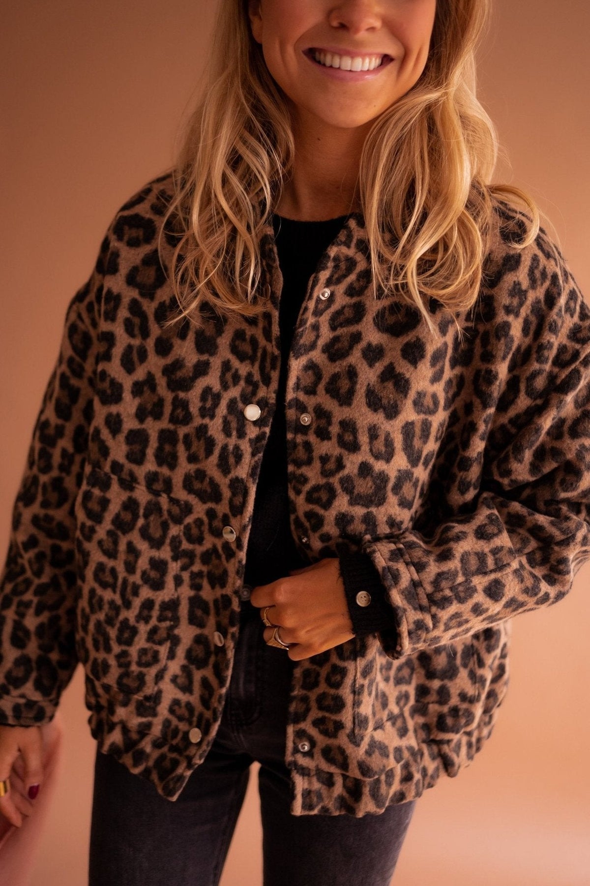 Francie | Leopard Print Jacket