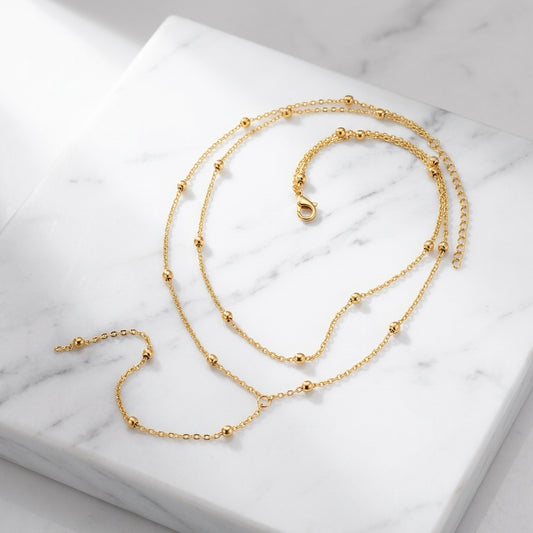 Nora gold necklace