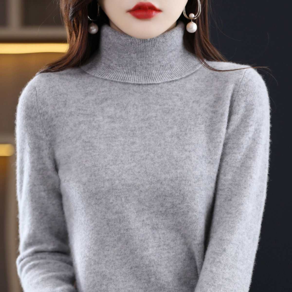Elena | Fourteen-Colour Roll Neck