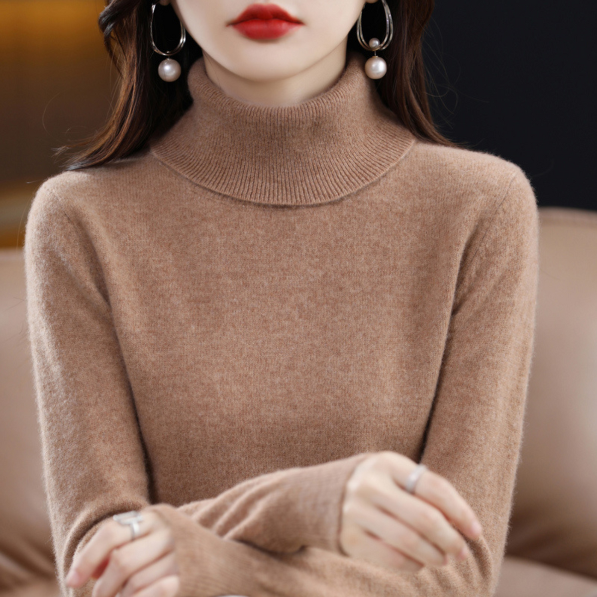 Elena | Fourteen-Colour Roll Neck
