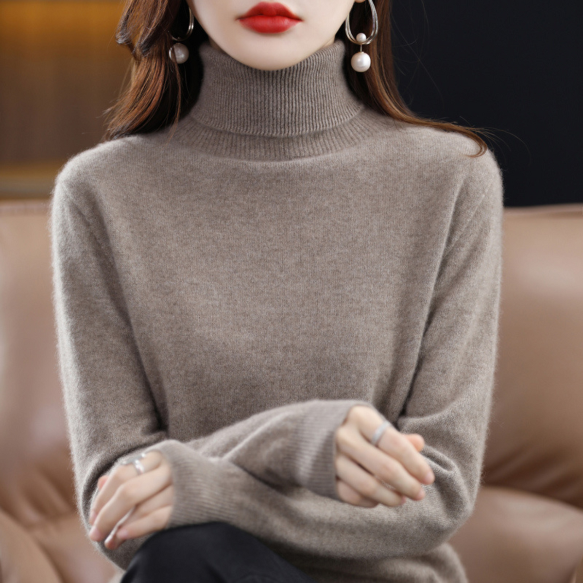 Elena | Fourteen-Colour Roll Neck