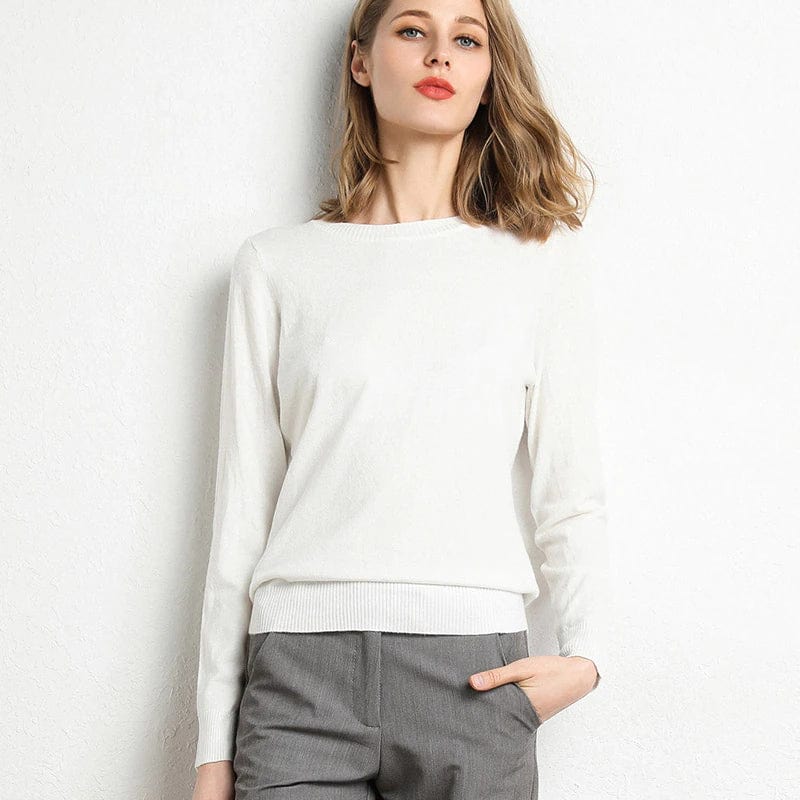 Colette | Crew-Neck Knit Jumper