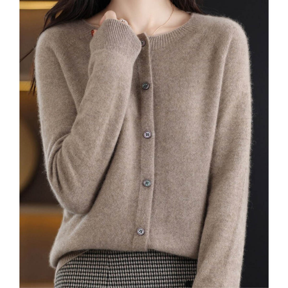 Adeline | Round-Neck Knit Jumper