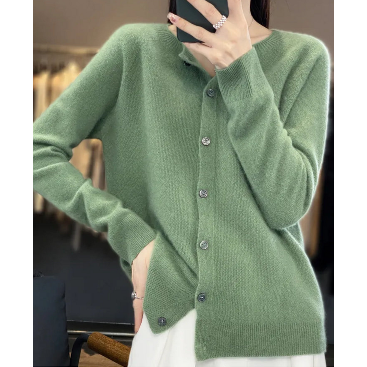 Adeline | Round-Neck Knit Jumper