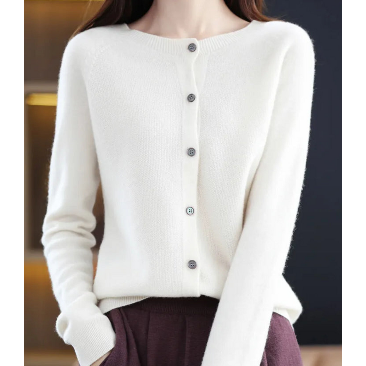 Adeline | Round-Neck Knit Jumper