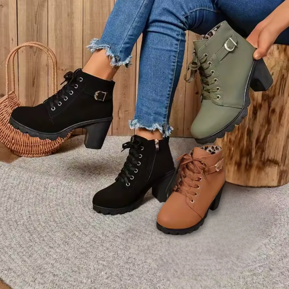 Lorena | Buckle Ankle Boot