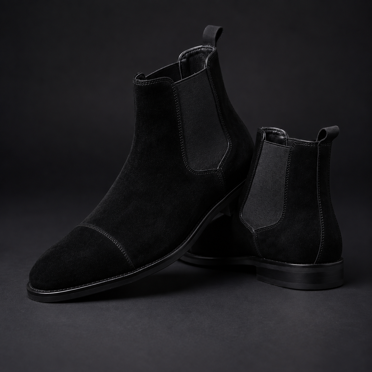 Calvino | Cap-Toe Leather Chelsea Boot